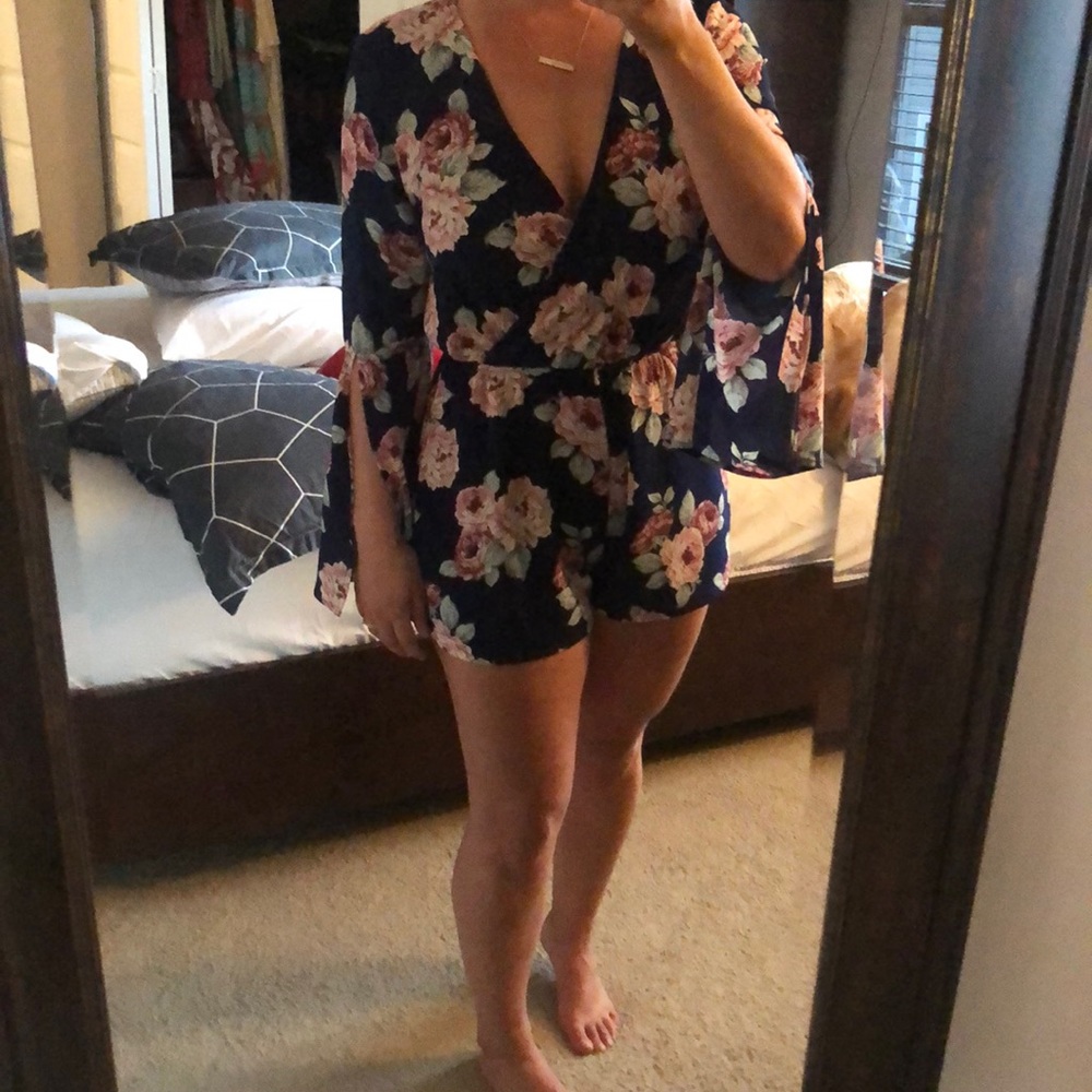 Floral romper